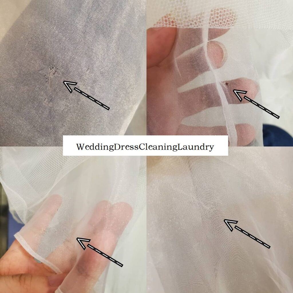 Cleaning Organza Wedding Dress